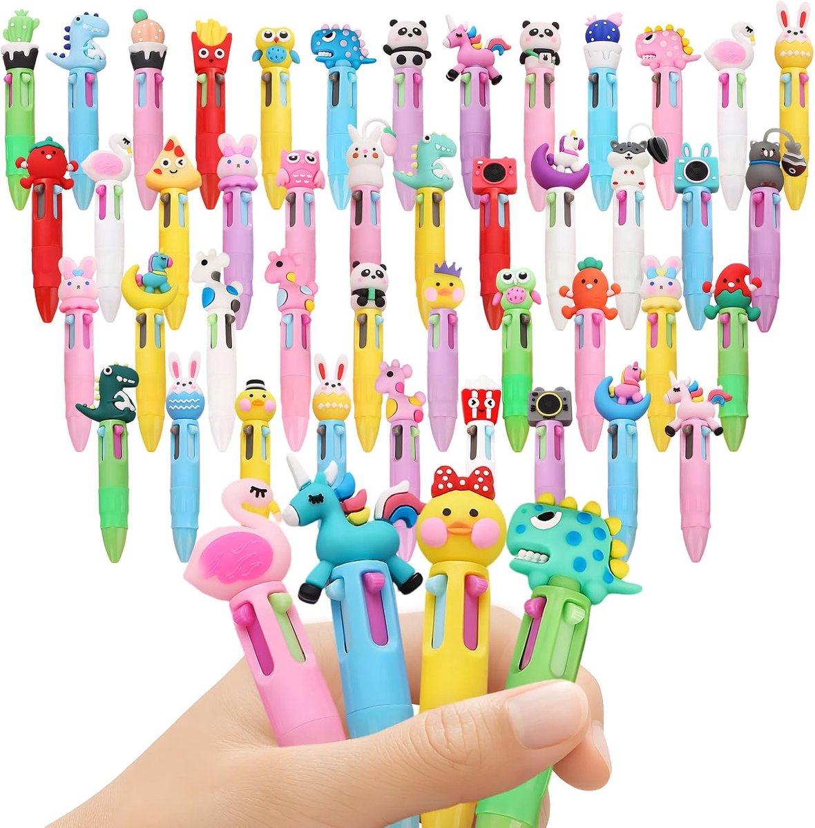 48 stuks balpennen voor uitdeelcadeautjes kinderfeestje