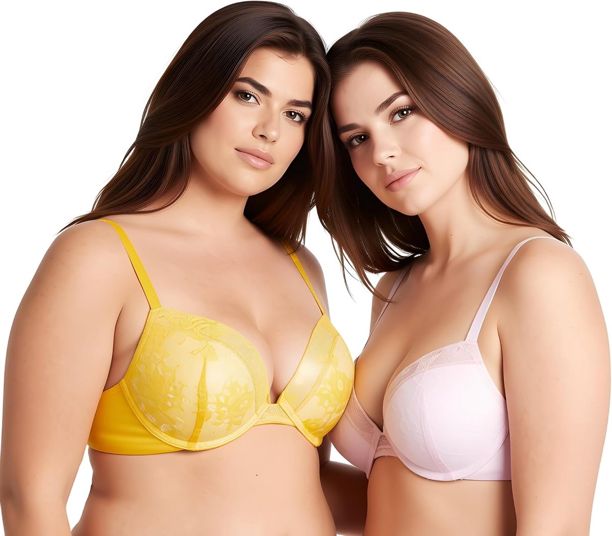 Muse Grote Maten +1,5 Cup Push-Up Beugelbeha-x2