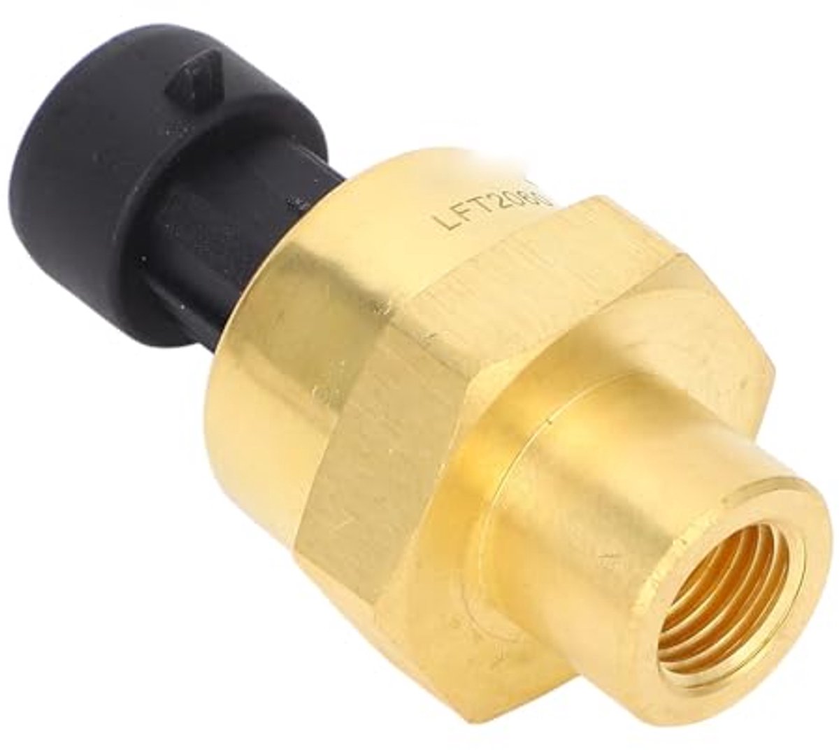 Druksensor 0-50 Bar 0.5-4.5V Messing IP67 Waterdicht Druktransmitter voor Airco Koeling Warmtepomp Systemen 7/16-20UNF