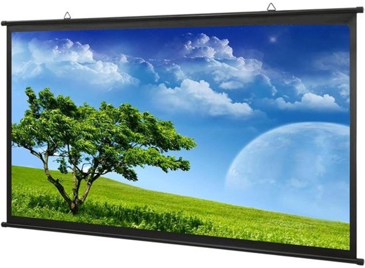 Projectiescherm - Filmscherm Beamer - Thuisbioscoop Ervaring - 4K HD Compatibel - 60 Inch - Wit