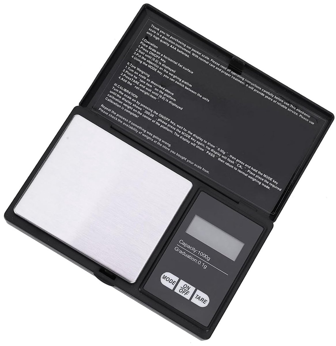 Precisie Digitale S, Abrasifs Abrasifs LEIDENE Zak Schaal Meetsaldo (1000g/0.1g)