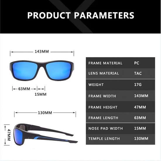 Gepolariseerde Zonnebril Mannen Luxe Designer Vintage Rijden Zonnebril Mannelijke Goggles Shadow Uv400-C6 — afbeelding 4