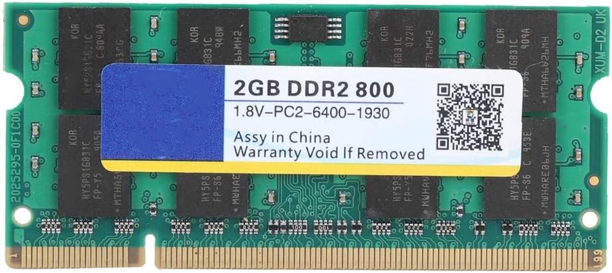 800 MHz 2G 1,8 V 200-pins voor laptop Geheugen met hoge snelheid RAM Volledig compatibel