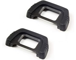Eyecup Oculair zoeker voor Nikon D750 D610 D600 D200 D7000 D90 D80 D70 D70S Camera, vervangt Nikon DK-21 (2 Pack)