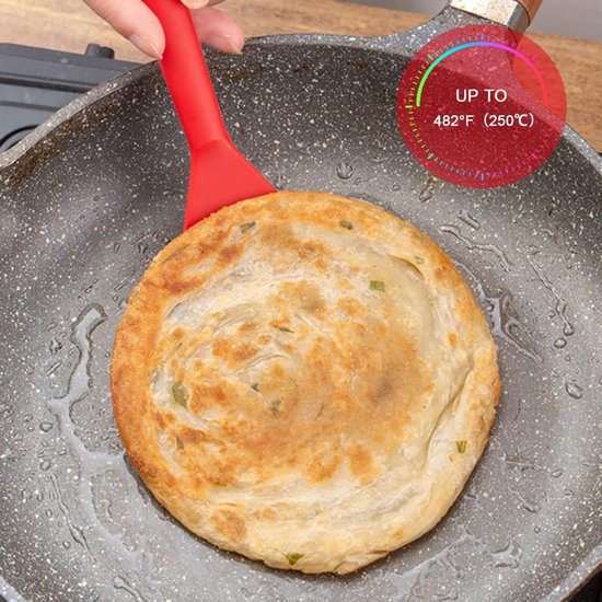 Spatels van siliconen, voor pannenkoeken, omelet, biefstuk — afbeelding 4