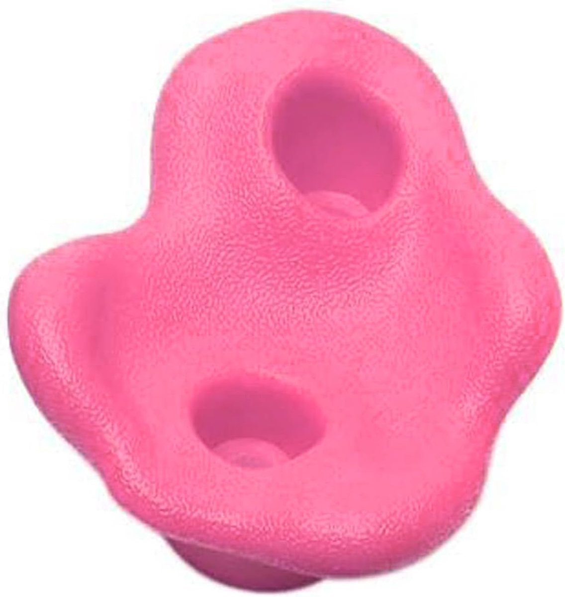 10 STKS Ergonomische PE-klimgrepen met Professionele Schroeven en Moersleutel voor Binnen-buitenmuur, Kinderen en Volwassenen (Roze)