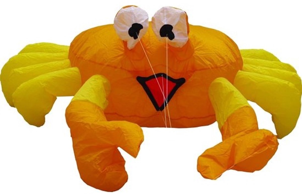 Opblaasbare Bouncing Buddy Grappige Krab voor Buitenspeelplezier