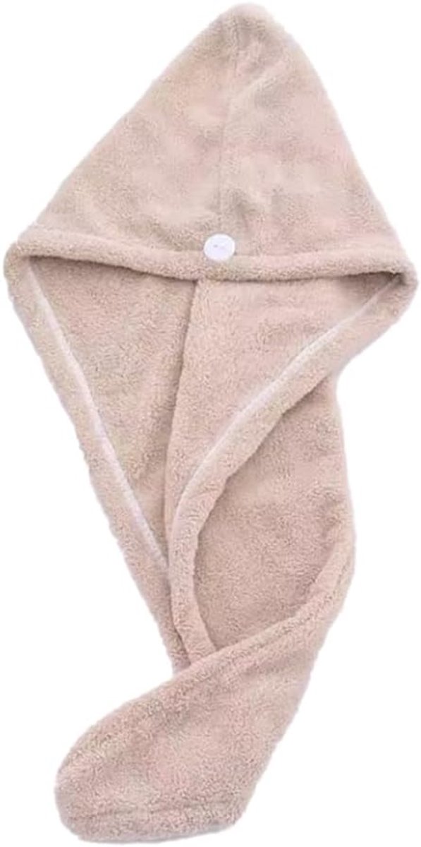 - Haartulband - Handdoek voor hoofd - Haren wassen - Droger Handdoek - Bad Wrap Hoed - Quick Cap Tulband Droog - Haarverzorging - Haardroger