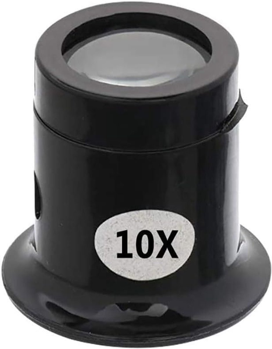 Dailygoods - 10X Vergrootglas voor Horlogemakers en Sieraden