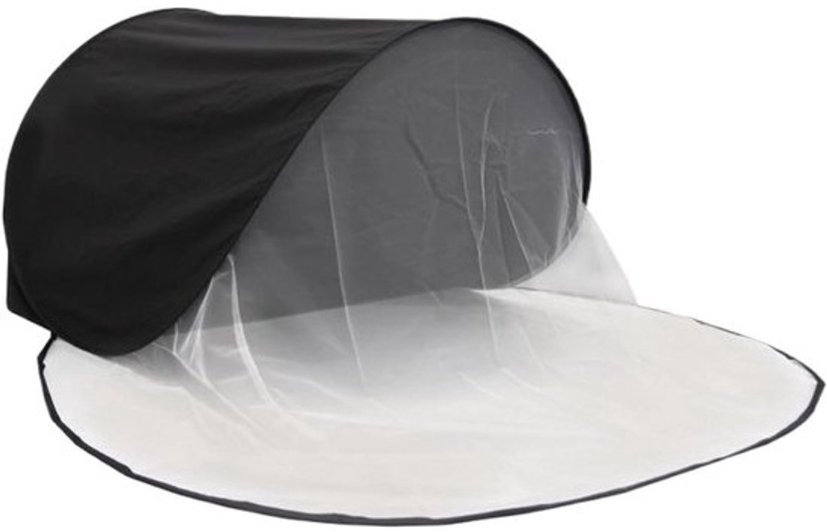 Draagbare Hoofdtent - Slaaptent Bed Canopy - Comfortabel Slapen - Lichtblokkerend Ontwerp - 36 x 33 x 1.8 cm