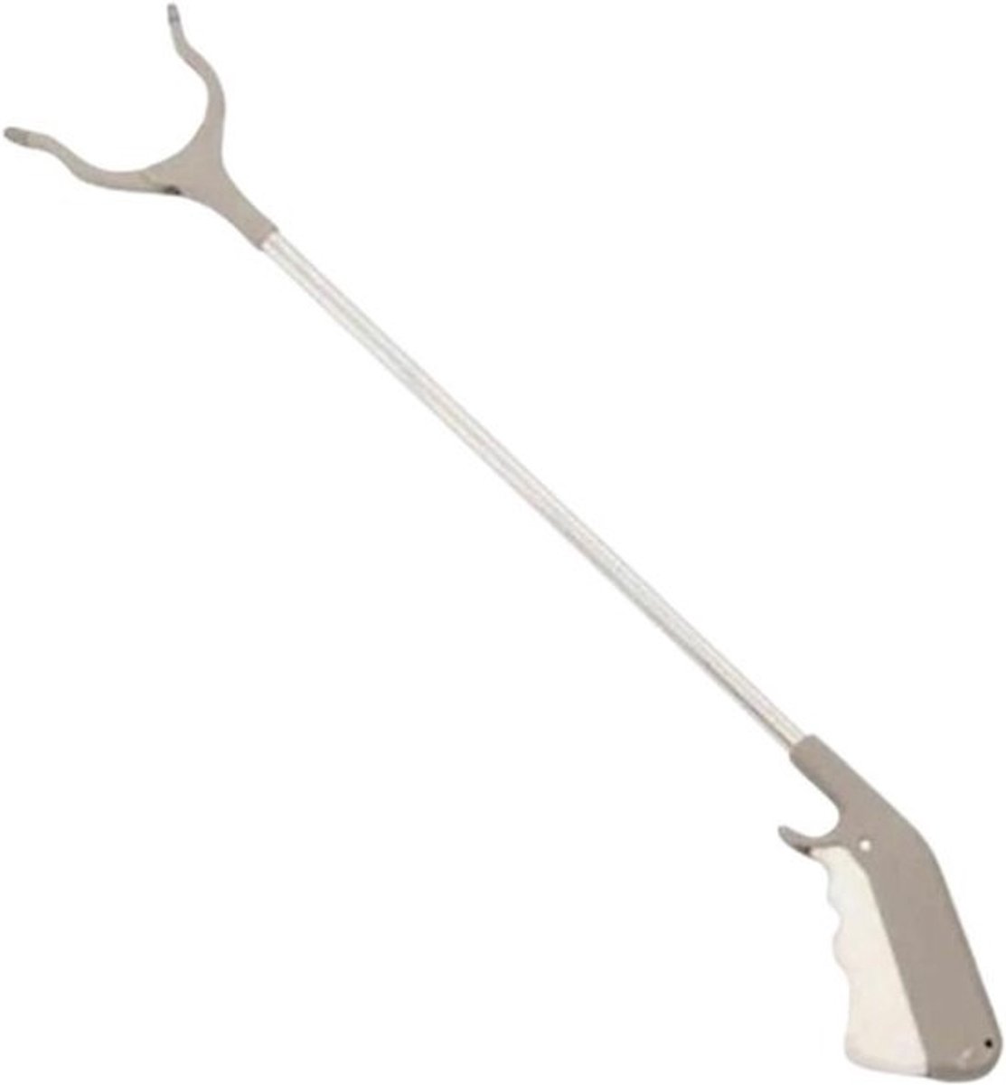Vuilnisgrijper Picker - Grijper Stok - Voorwerpen Oppakken - Lichtgewicht Ontwerp - 3 stuks - Beige