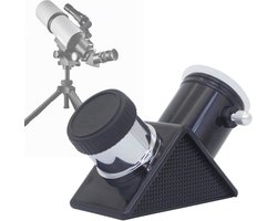 Telescoop Adapter - Prisma Oculair - Sterren Kijken - 90 Graden Hoek - 0965 inch - Zwart