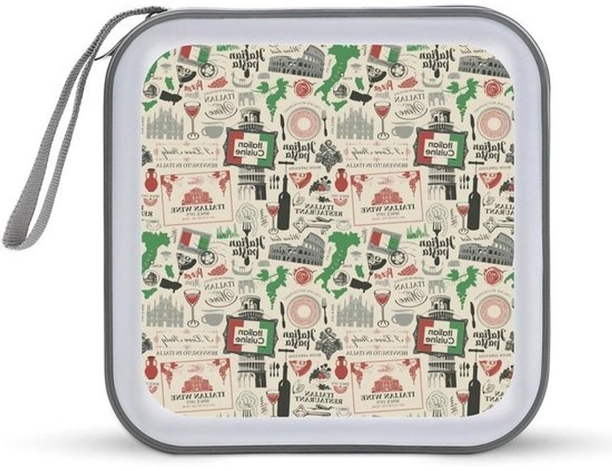 CD Opbergdoos - Disc Organizer Portemonnee - Muziek Luisteren - Grote Capaciteit - 40 Discs - Stijl