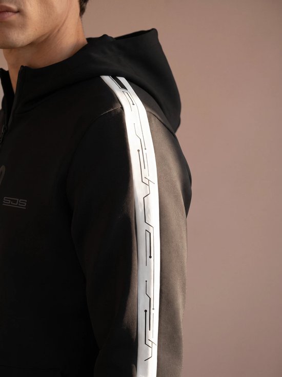 Sjeng Sports MEMPHIS - Maat: XL Black - Tennis Vest Mannen - Sportvest - 86% polyester, 14% elastaan, dull interlock