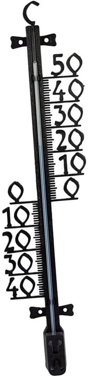 Grote Buitenthermometer met Min/Max Functie - Kunststof