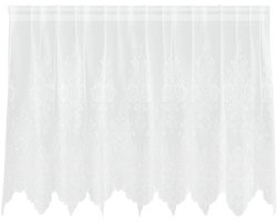 vidaXL - Lacegordijn - Wit - 100 - x - 200 - cm - Polyester