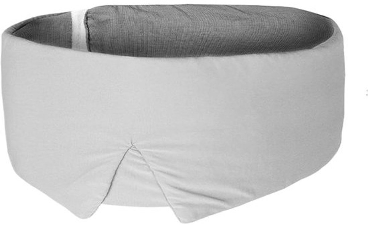 Slaapmasker - Nachtmasker Oogmasker - Reizen Ontspannen - Koelende Stof - 72x7.5 cm - Zwart