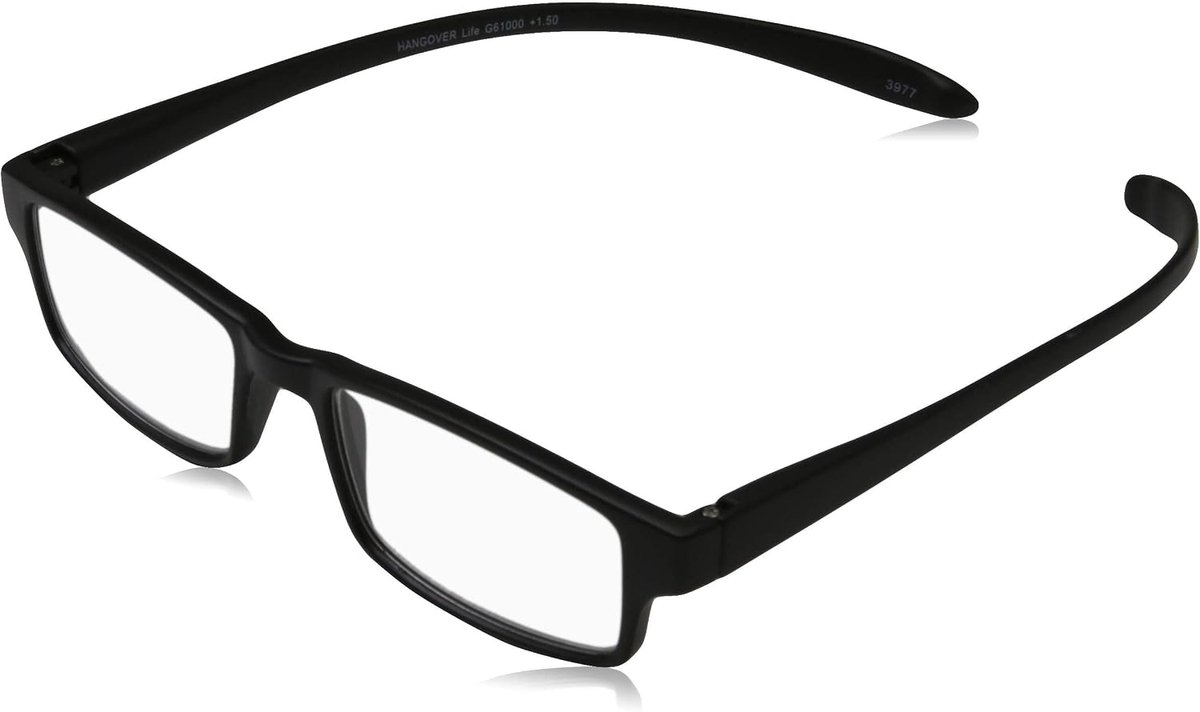 Need You Leesbril Hangover Life - Dioptrie: +1,50 Black