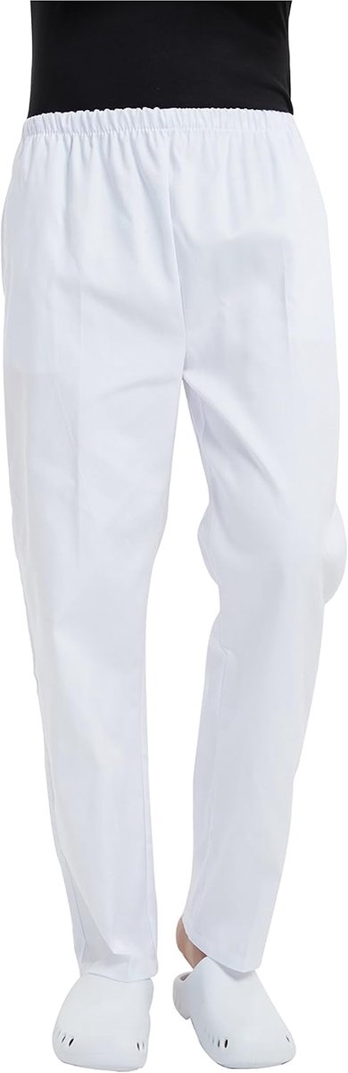 werkbroek,Uniseks broek, Dames werkbroek, met elastiek in de taille,uniformbroek