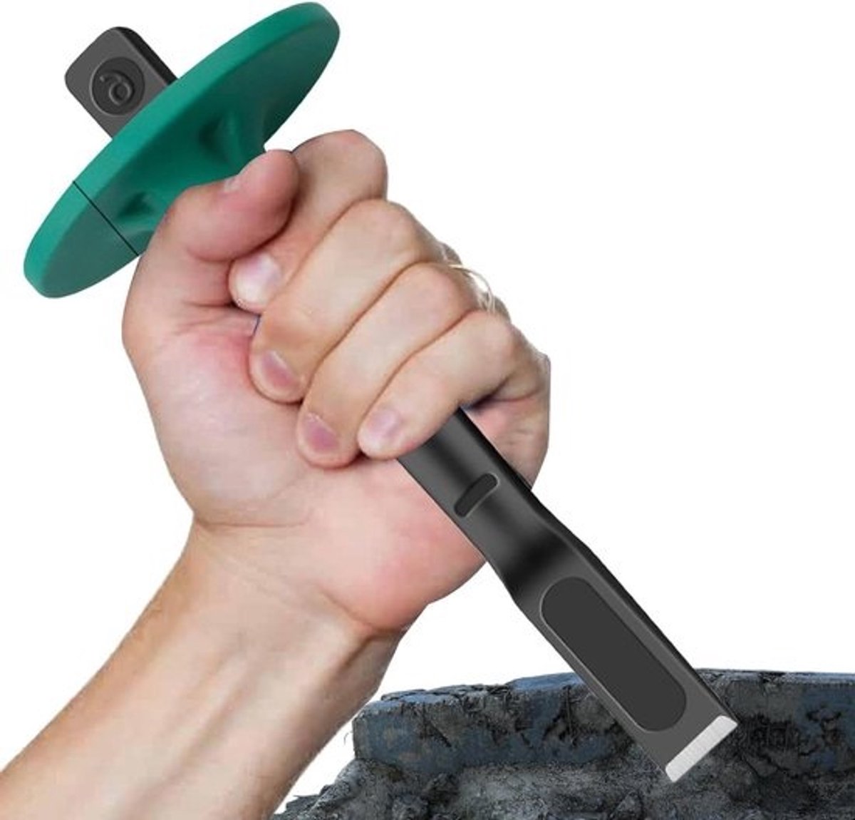 Robuuste Beitel - Metselwerk Gereedschap - Beton Bewerken - Slagvaste Kop - Tot 25.5 cm - Metaal