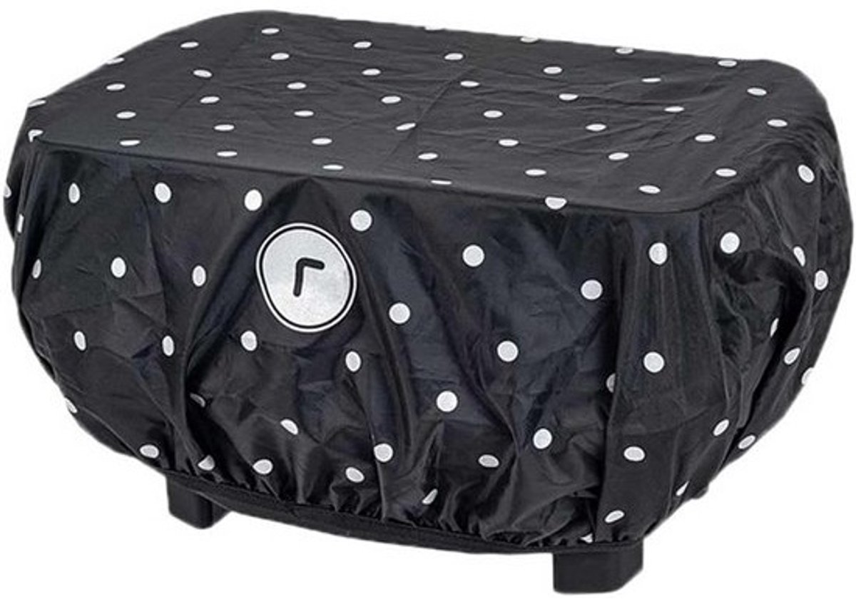 Fietsmand - Fietsmandje Mand - Fietsen Organiseren - Antislip Oppervlak - 8 x 16 x 4 cm - Zwart