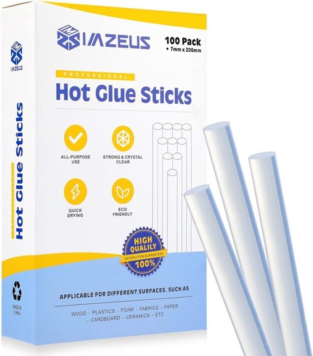 Standaard lijmsticks voor hete lijmpistolen - Universele lijmpatronen 7 x 200 mm