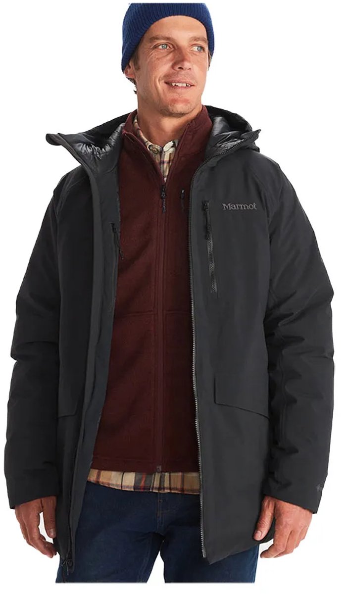 Marmot Oslo Gore-tex® Donzen Jas Zwart M Man