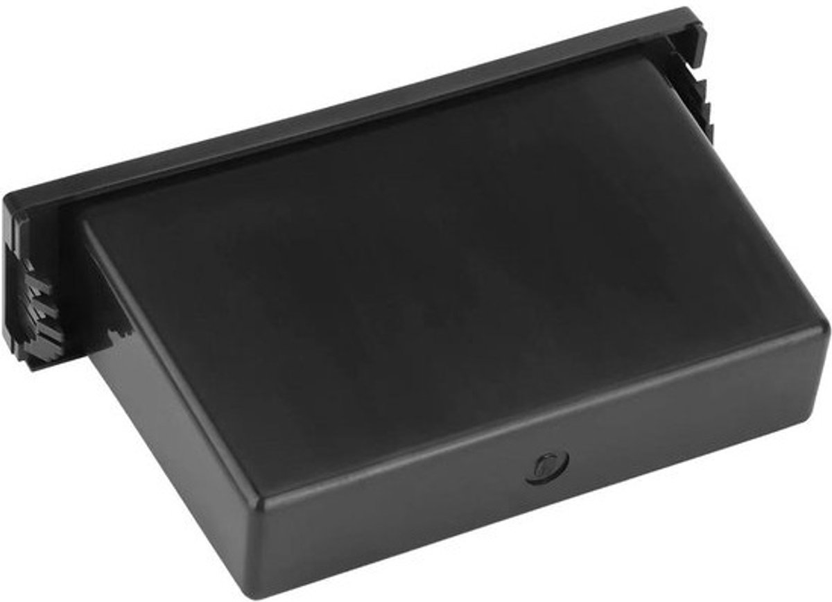 Autoradio Opbergvak - Dashboard Organizer - Auto Interieur Opruimen - Vergroot Opbergruimte - 1-DIN - Zwart