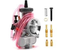 35mm Carburateur Motorfiets Racing Carb Universeel Voor 250cc tot 350cc Pit Dirt Bike Motocross Enduro On/Off Road ATV Quad Scooter (35mm)