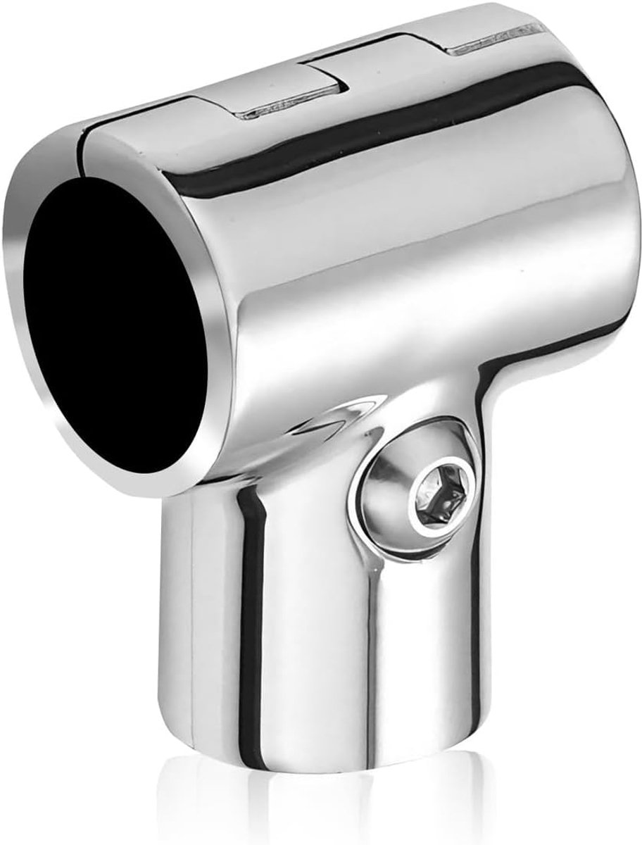 T-vormige T-buis met een hoek van 90 graden, diameter 25 mm, verbindingsstuk van roestvrij staal voor maritieme toepassingen, 60 x 50 mm