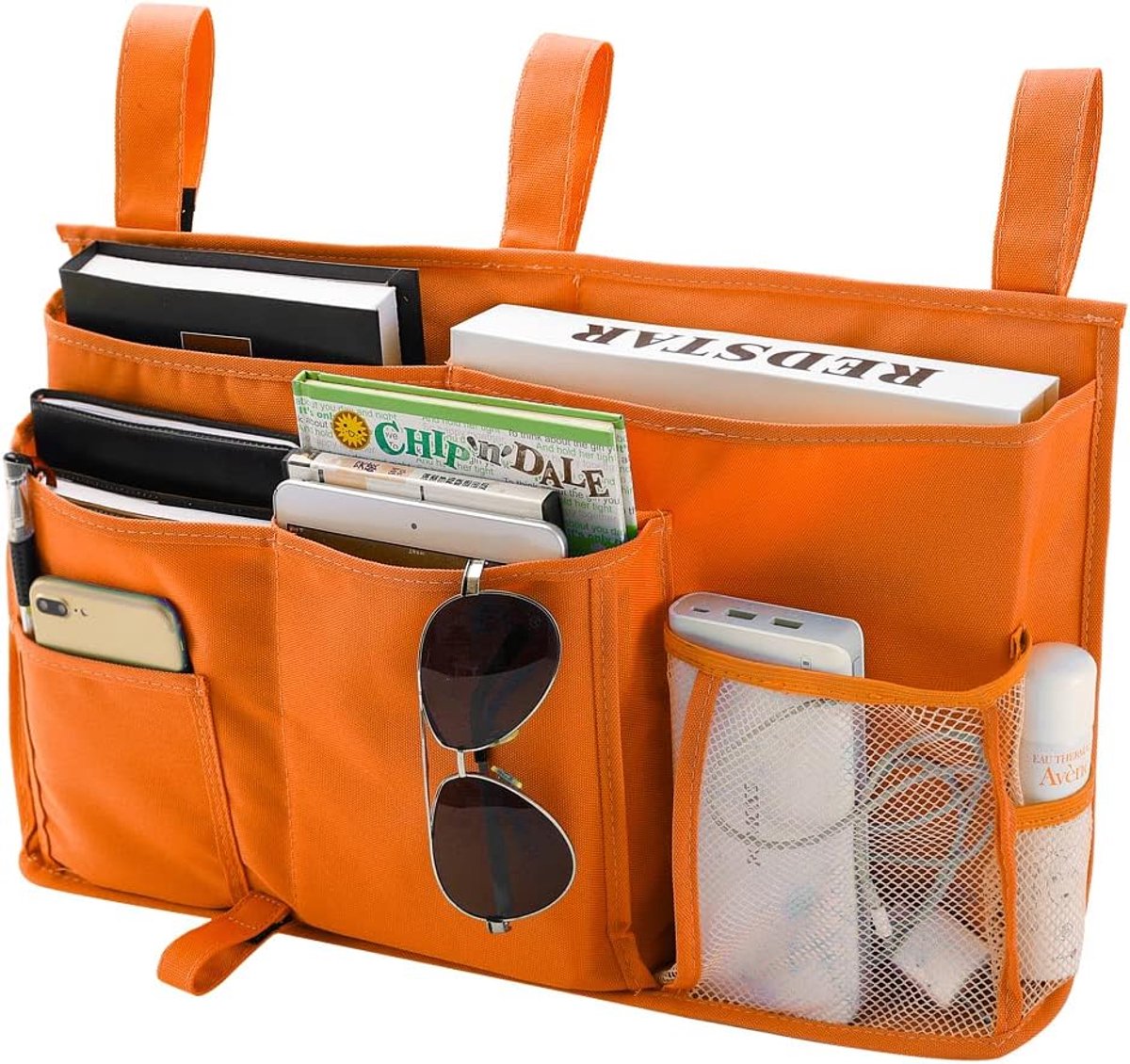 Stapelbed organizer, opbergtas voor 8 bedden, universiteitsbed, ziekenhuisbed, bedhek voor kinderen, 600D Oxford-stof