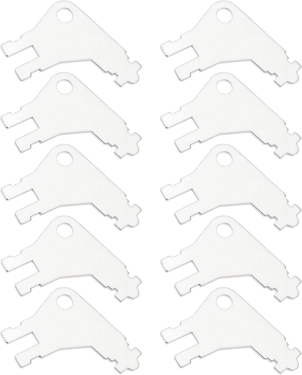 Dailygoods- Papieren Handdoek Dispenser 10 Stuks - Commerciële Dispenser - Metalen Sleutel - Geschikt voor Georgia Pacific - Duurzaam Materiaal - Mode