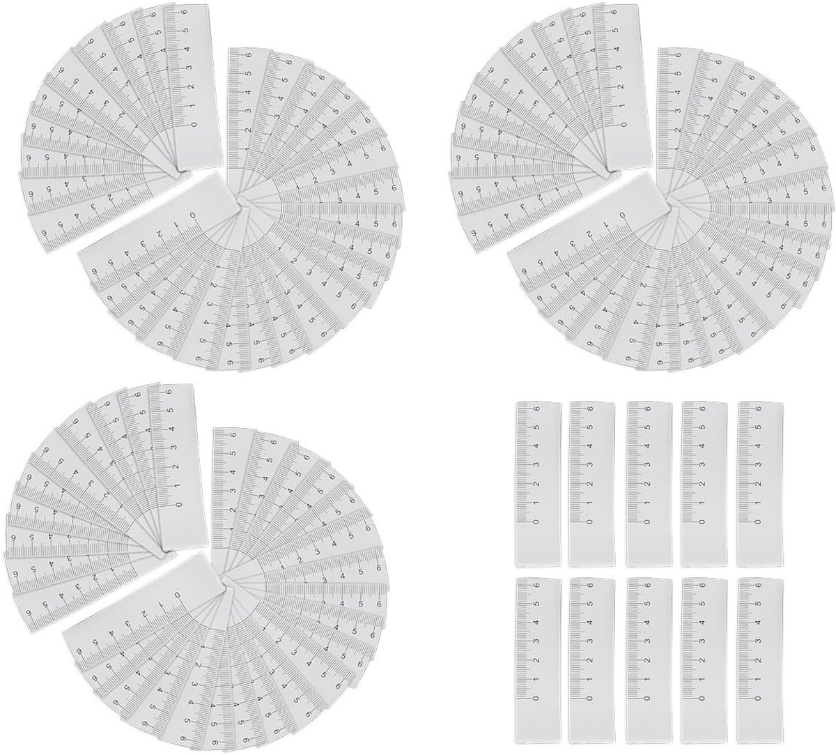Dailygoods- Meetlint Dubbelzijdig 1m - Meetlint Lichaam - Omtrekmeter - Meetlint Naaien - Meetrol - Duidelijke Markeringen - Meetlinten