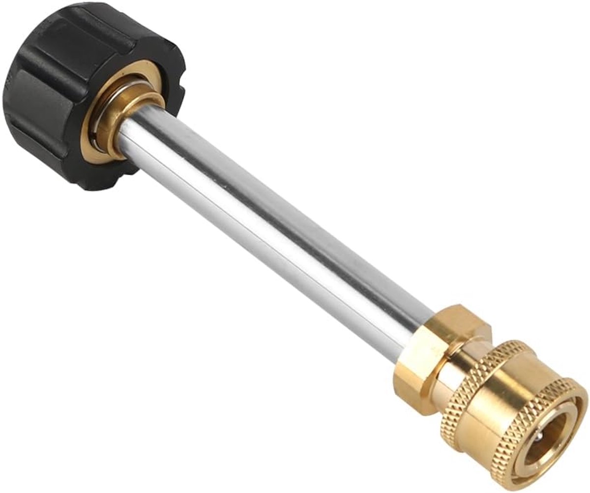 Dailygoods - Hogedrukreinigeradapter M22 14 mm met Snelkoppeling