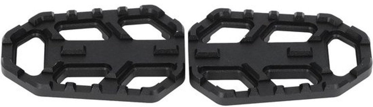 Motorfiets Voetsteunen - Voetsteunen Motor - Veilige Rit - Scherpe Tanden Grip - 9 x 5 x 3 cm - Zwart