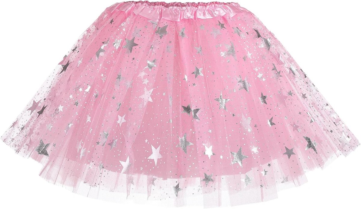 rok voor kinderen, meisjes, tutu, prinses, balletrok, minirok, dansjurk voor carnaval, verjaardag, Halloween, party, 3-8 jaar