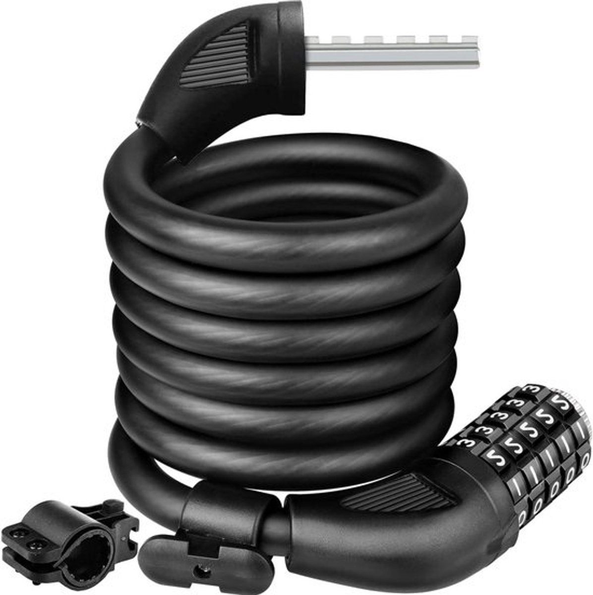 Kabelslot voor fiets - Diefstalbeveiliging - 1500 x 12 mm