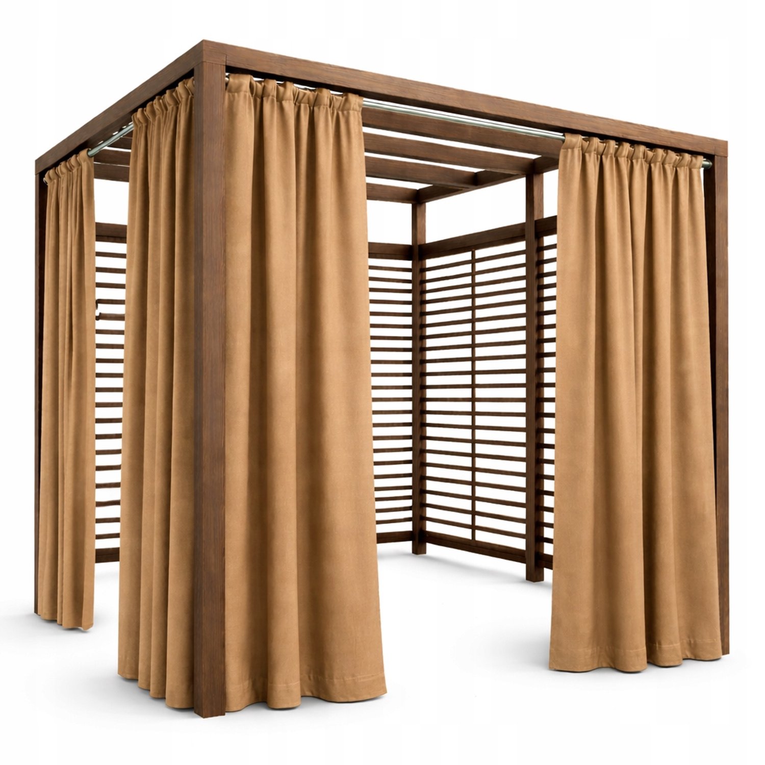 Waterdicht Gordijn voor Buiten 155x260 cm - Beige