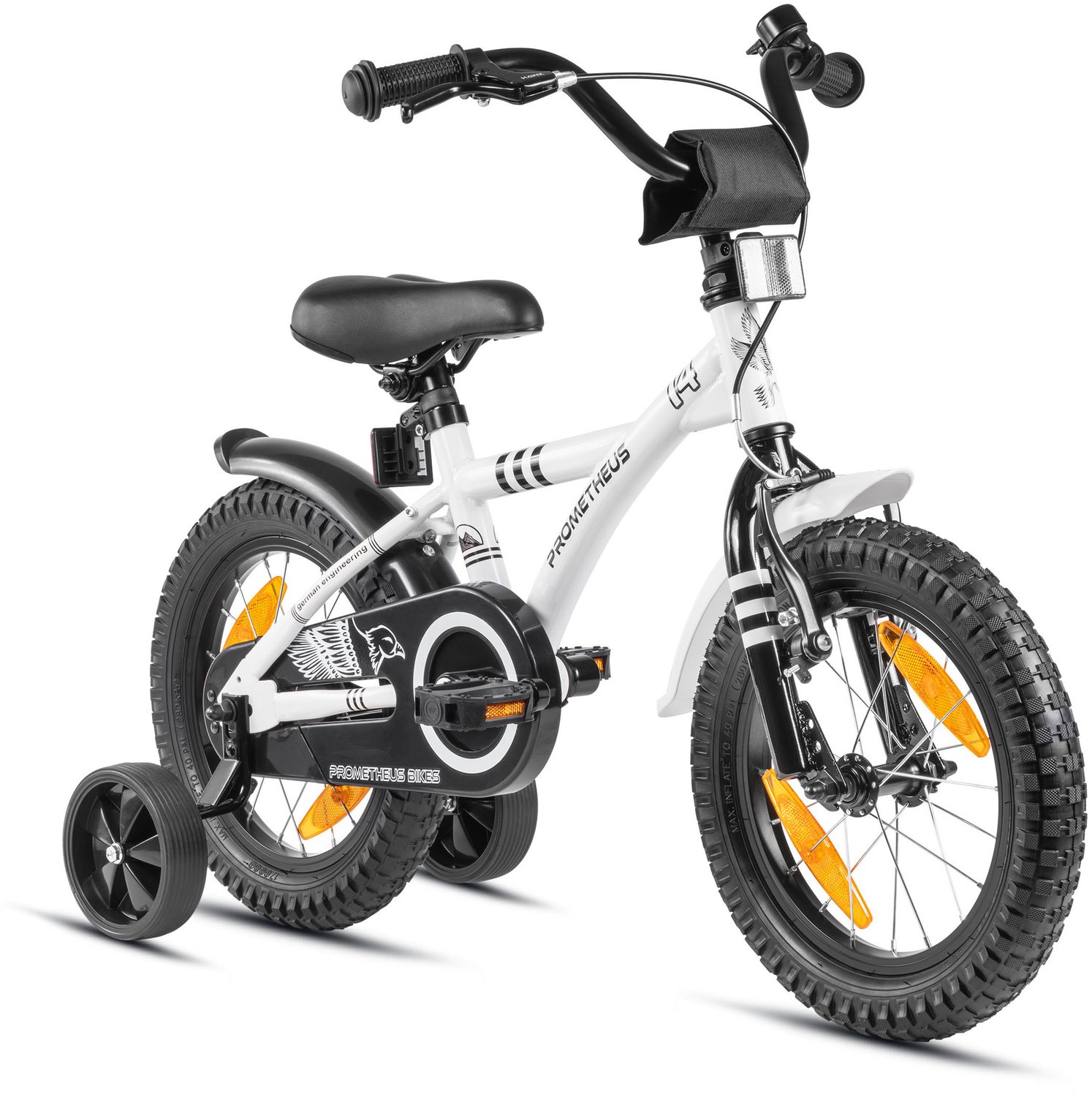 Kinderfiets 14 inch - Jongensfiets / Meisjesfiets - Vanaf 3-4 jaar