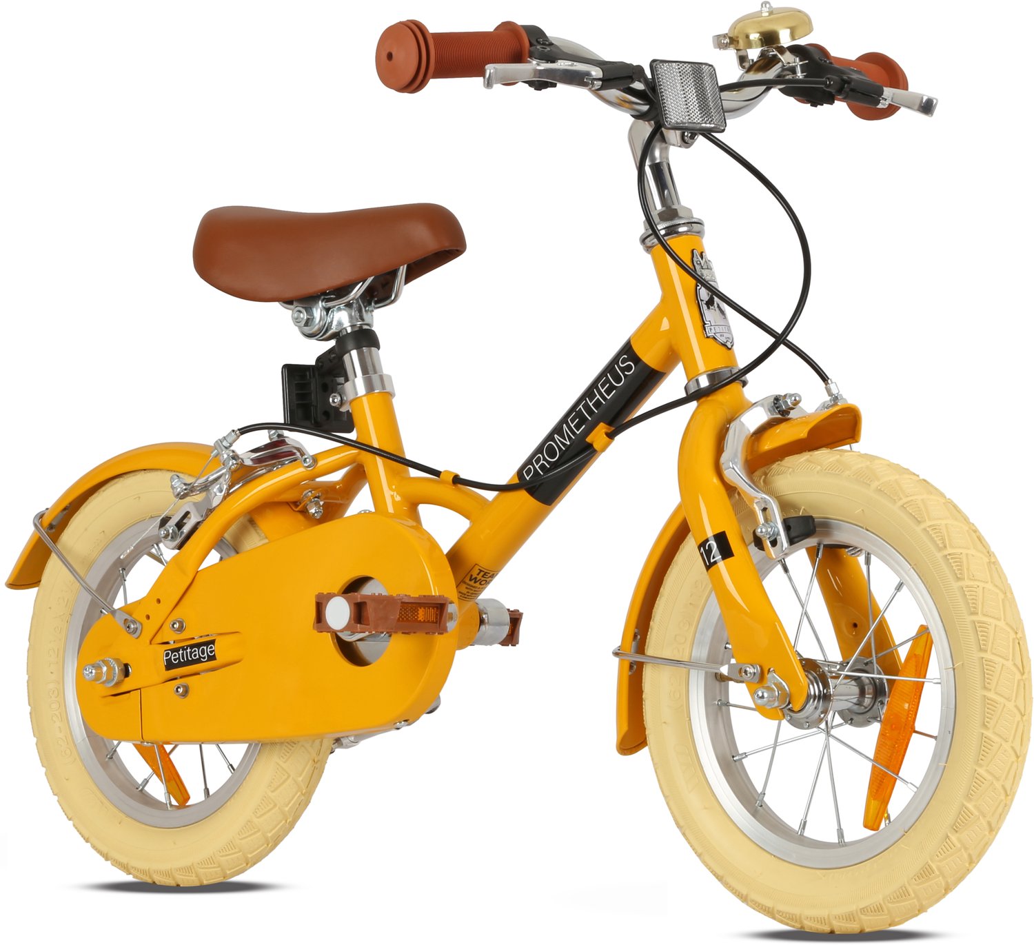 Kinderfiets 14 inch - Jongensfiets / Meisjesfiets - 3-4 jaar - Retro