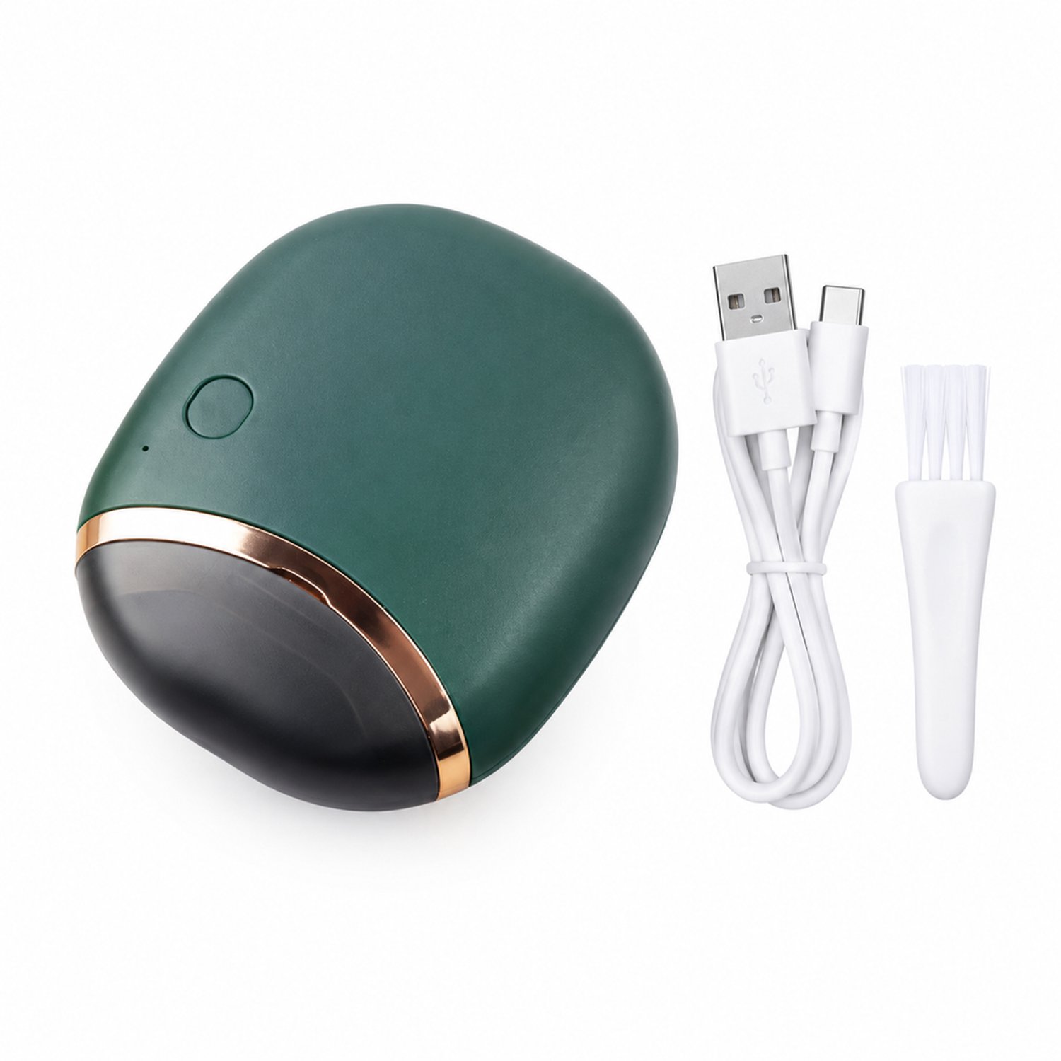 Elektrische nagelknipper - 3 snelheden - USB-oplaadbaar - voor thuisgebruik - inclusief apparaat, USB-kabel en borstel
