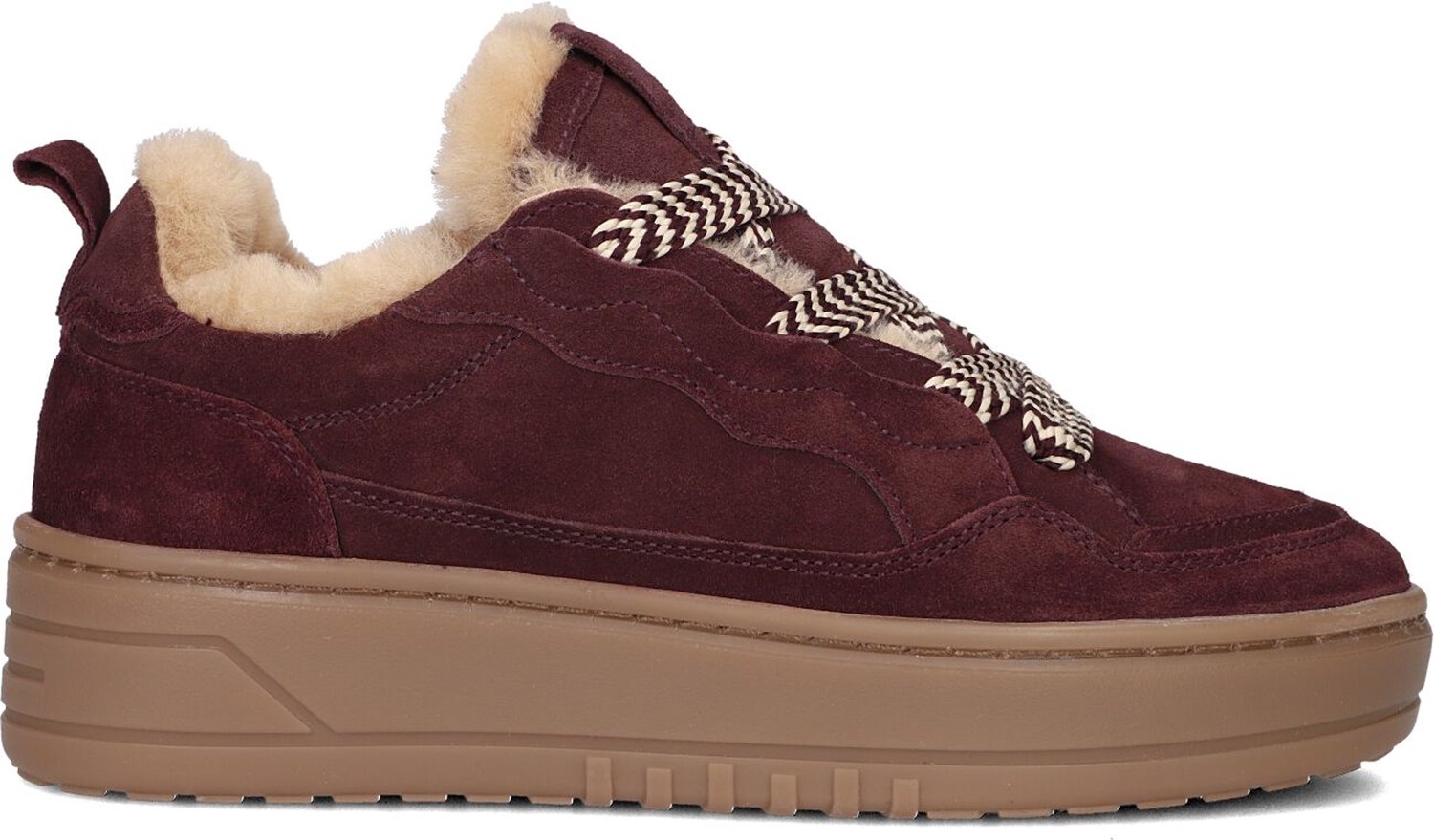 STEFANO LAURAN Anemone-88 Sneakers - Suède - Dames - Rood - Maat 40