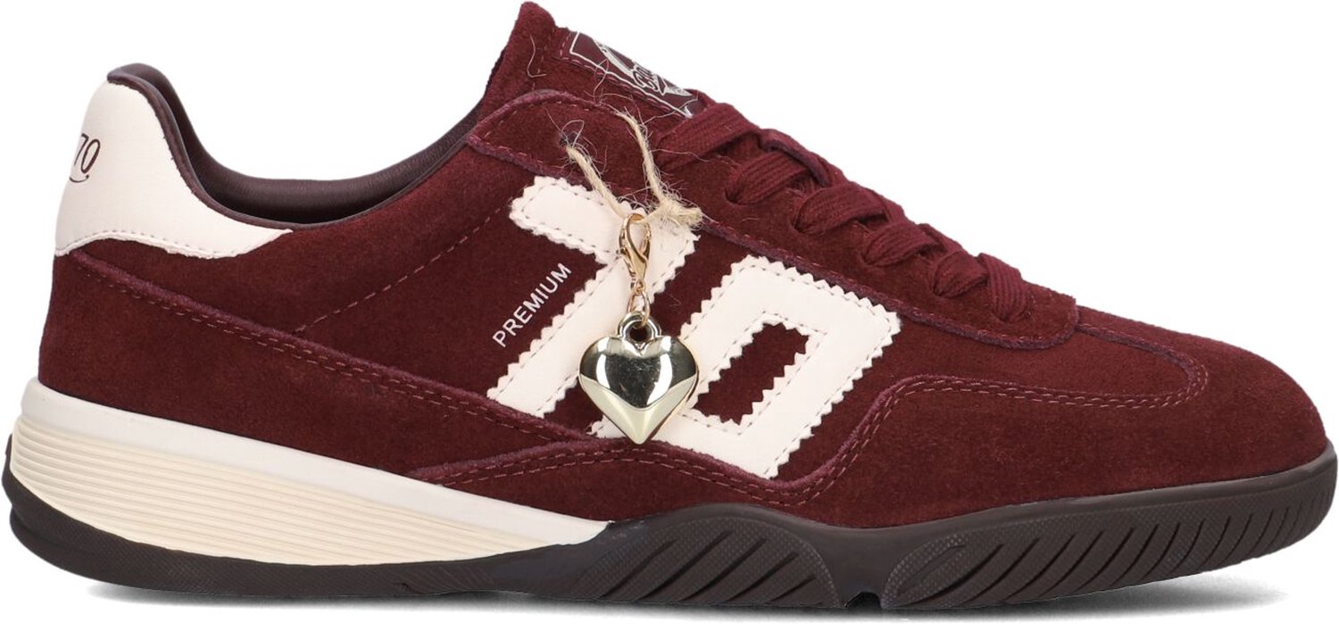 BACK70 Fireball Sneakers - Suède - Dames - Rood - Maat 39