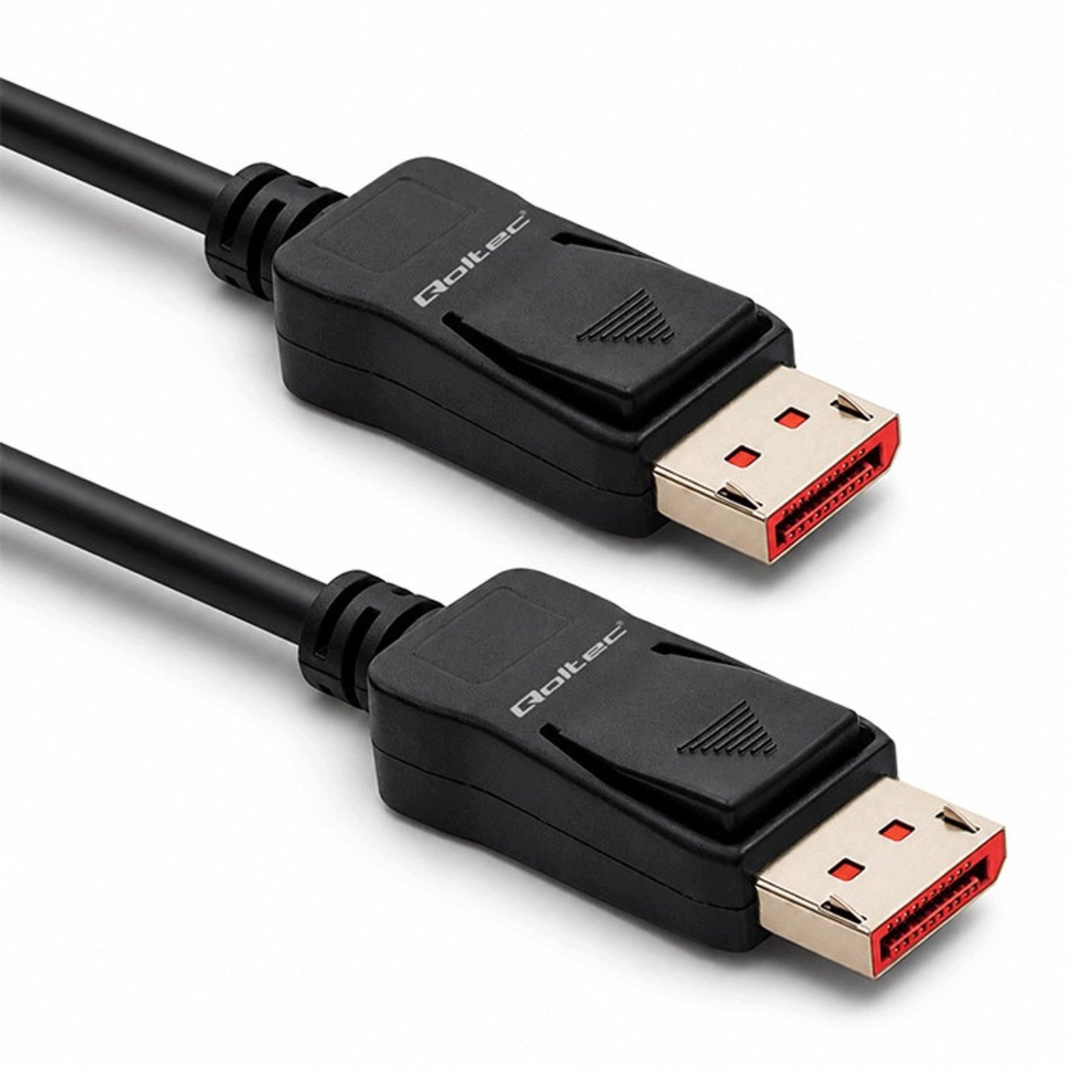 Image of Qoltec DisplayPort 2.1 kabel 2m UHBR10 40Gbps 8K