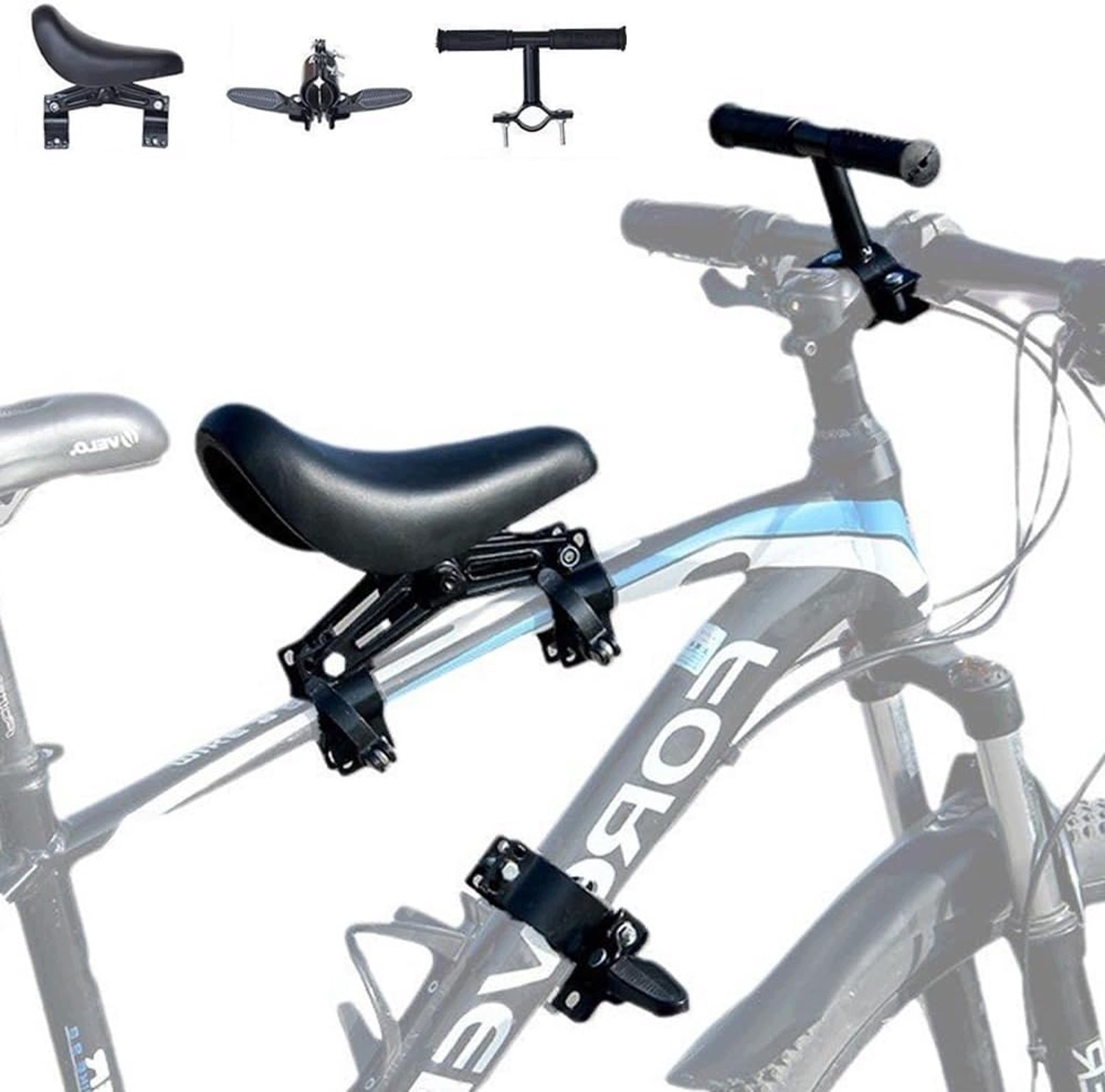 Kinderfietsstoeltje Voor: 2-6 Jaar, Stuur & Pedaal