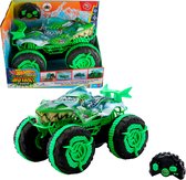Hot Wheels Monstertrucks Krakende Kaken RC - Rijdt op land en in water
