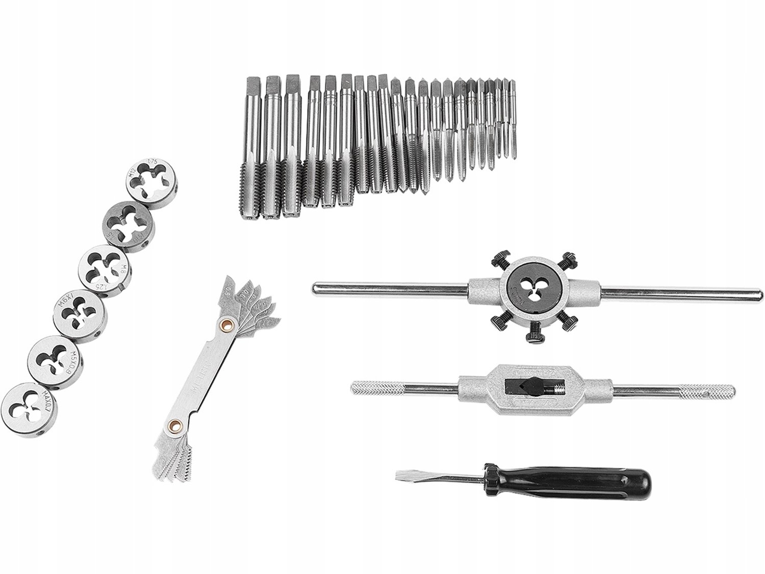 Richmann Schroefdraad Snijset M3-M12 32 Delig - Inzetbak