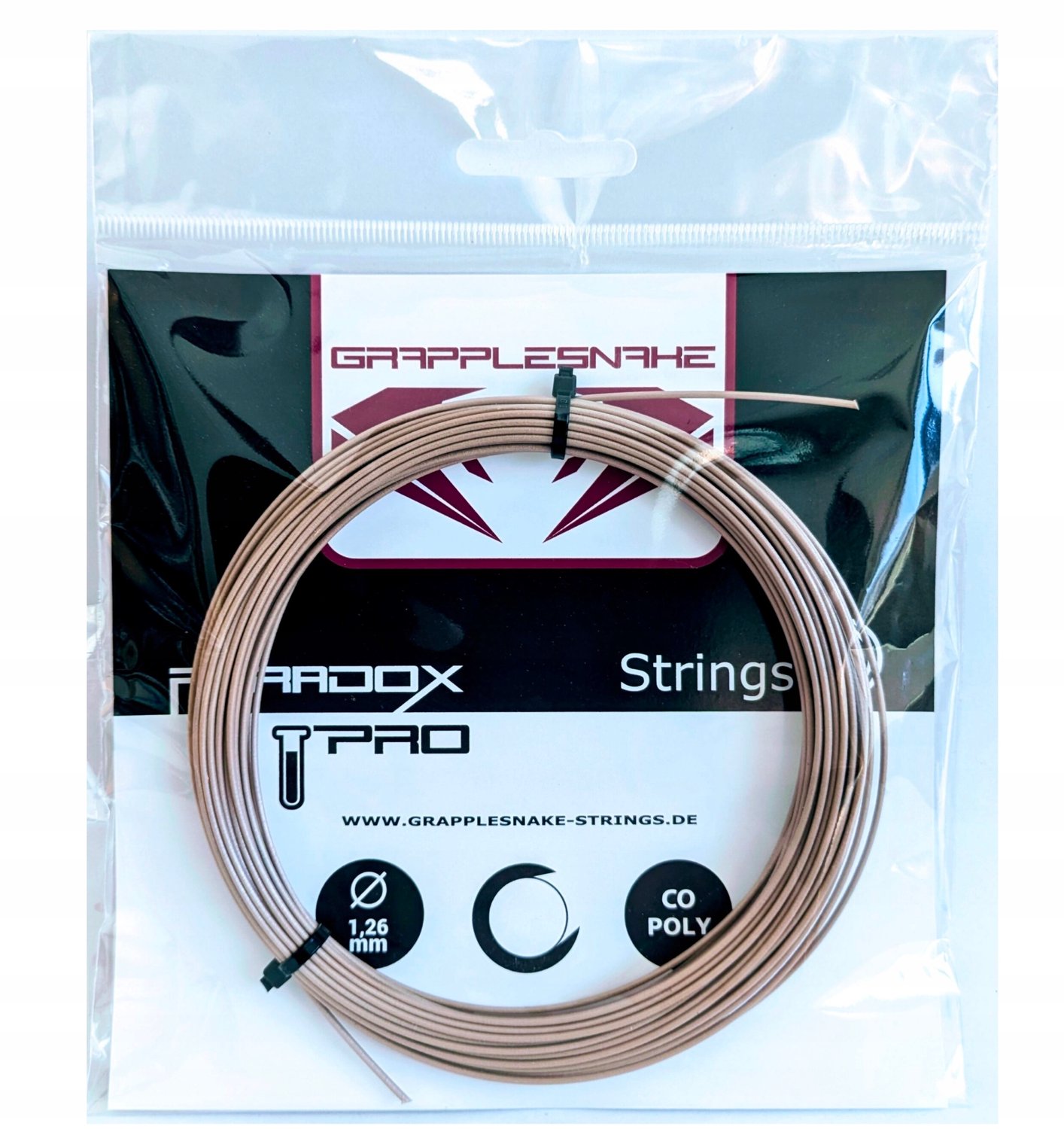 Grapplesnake Paradox Pro 1.26mm Bruine Tennis Snaren