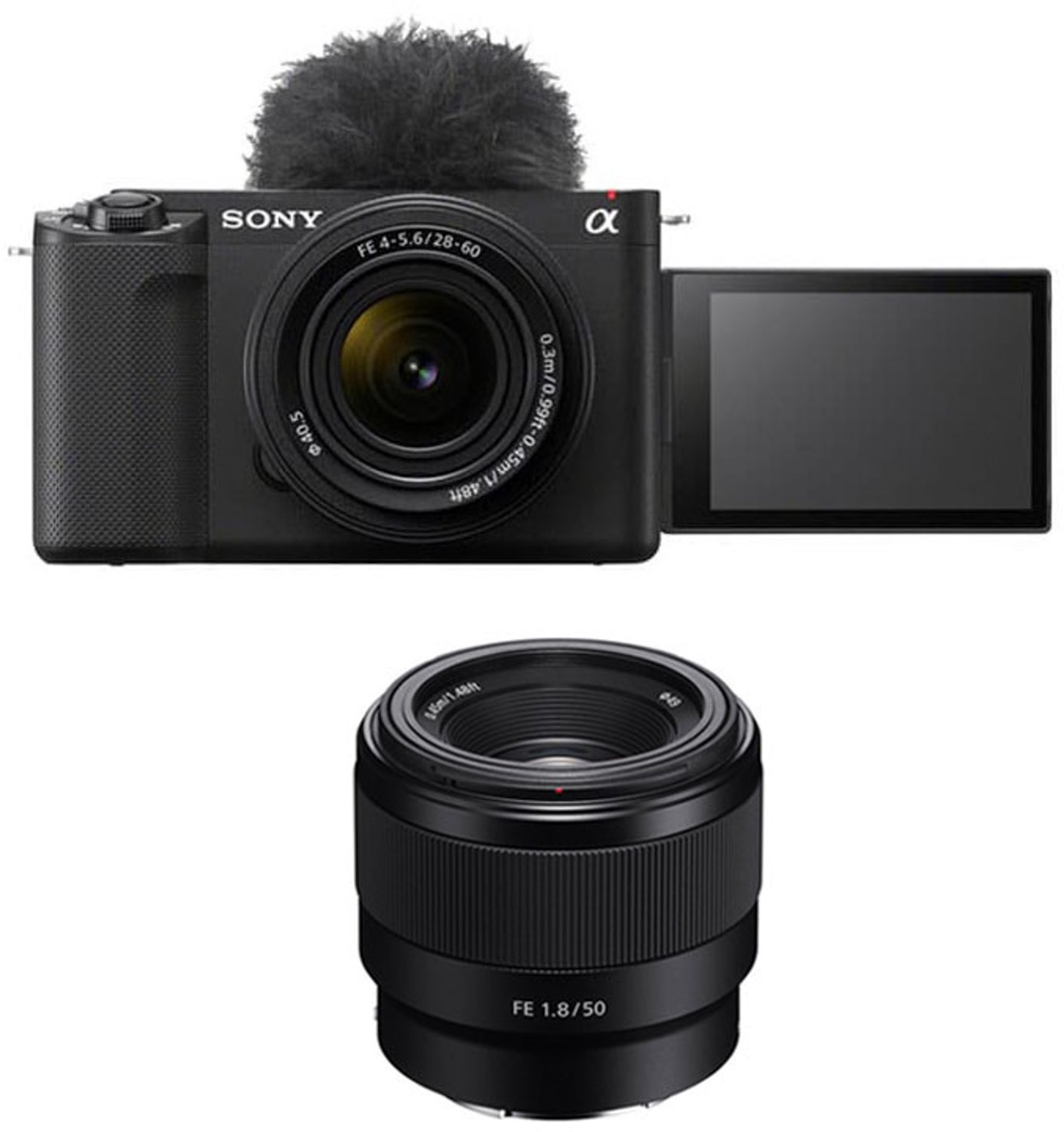 SONY ZV-E1 + FE 28-60mm f/4-5.6 Objektiv + FE 50mm f/1.8