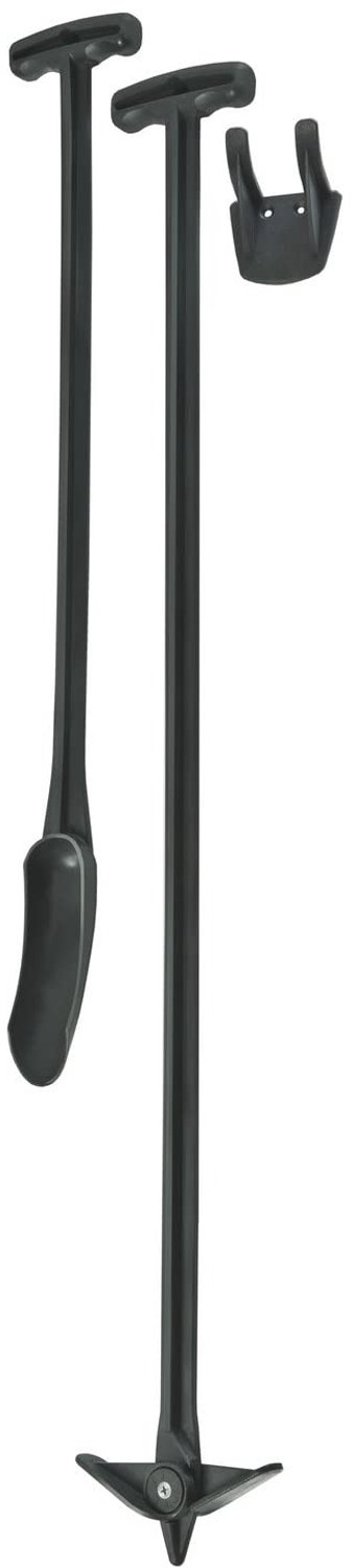 Famanu - Compostbak Wartungsset - Ondersteuning bij composteren - Inclusief mixer en ontlastingshulp - Zwart 1 stuk